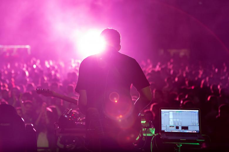 Free stock image of Guitarist created by Daniel Robert Dinu