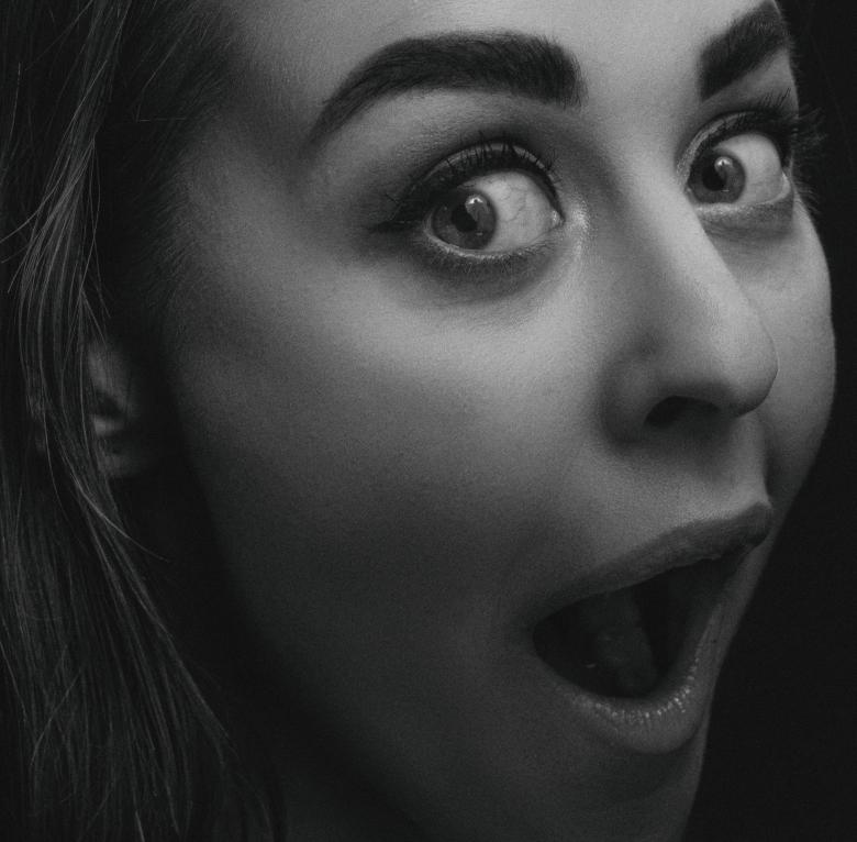 Free stock image of Excited Woman created by Alexander Krivitskiy