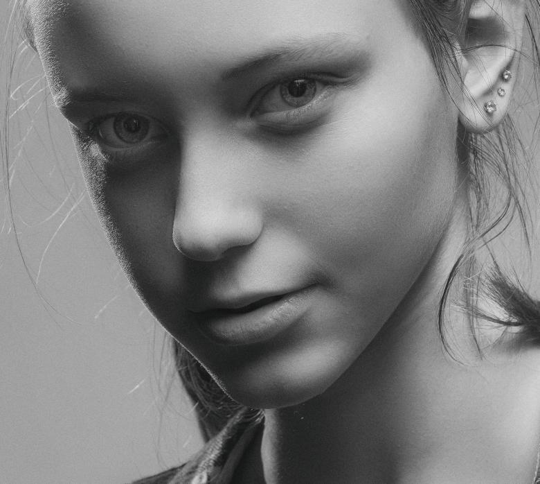 Free stock image of Young Girl Portrait created by Alexander Krivitskiy