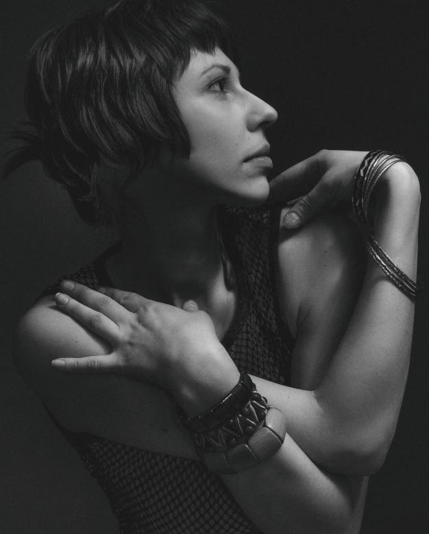 Free stock image of Female Profile Portrait created by Alexander Krivitskiy