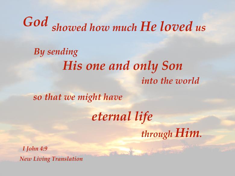 Free stock image of God Showed His Love for Us created by DFNatureAwed