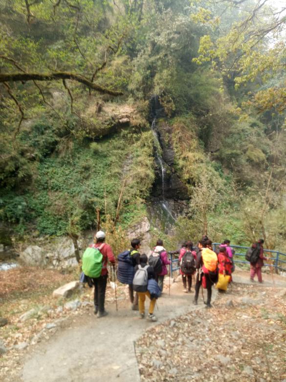 Free stock image of Water Fall in mini Gosaikunda  created by Rameshwore Shrestha