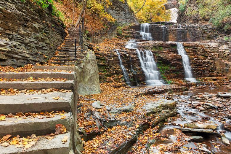 Free stock image of Cascadilla Step Falls created by Nicolas Raymond