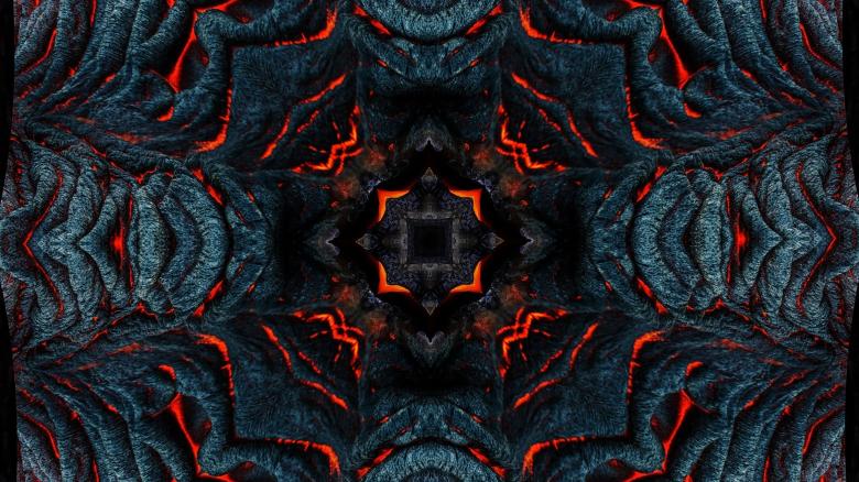 Free stock image of Kaleidoscope pattern created by Royalty Innovation
