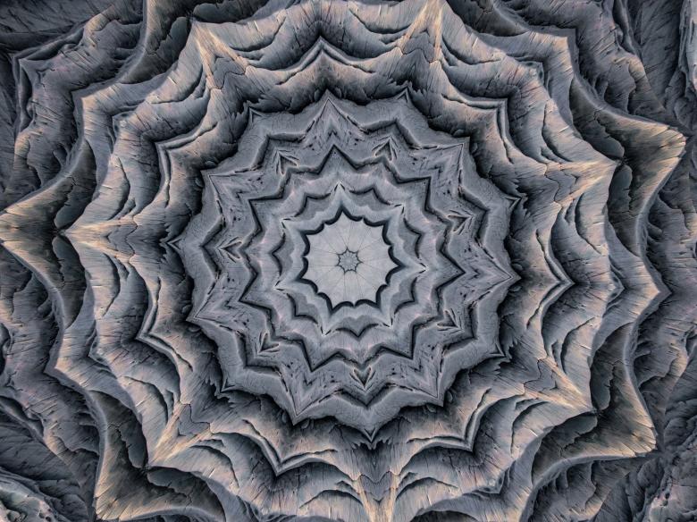 Free stock image of Kaleidoscope pattern created by Royalty Innovation