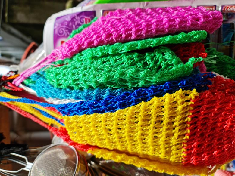 Free stock image of Colourful body wash net  created by MAHBUB MORSHED BHUYAN