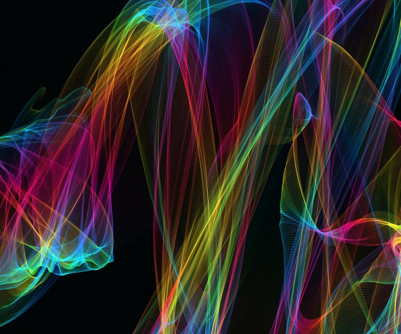 Free stock image of Colored Illusion  Light Abstract  Black Background created by Ramkumar