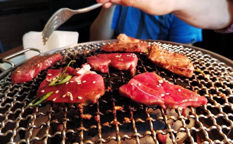 Free stock image of Wagyu beef grilling created by TImothy Woods
