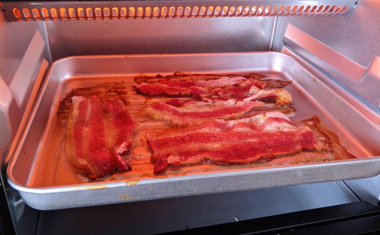 Free stock image of Baked crispy bacon  created by TImothy Woods