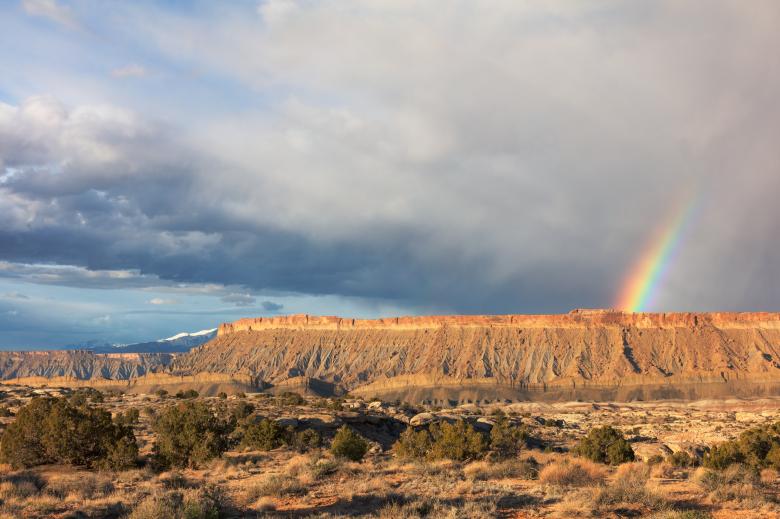 Free stock image of Utah Rainbow Mesa created by Nicolas Raymond