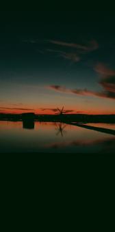 Sunset calm river - Free Stock Photo