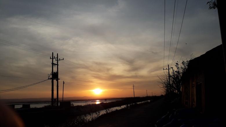 Free stock image of twilight electric pole sunset created by Moh miftahur rachman