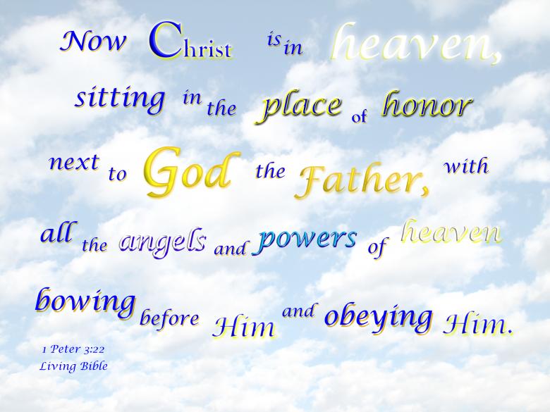 Free stock image of Christ is in Heaven created by DFNatureAwed