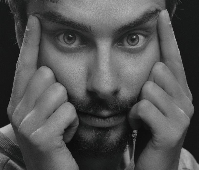 Free stock image of Male Eyes Portrait created by Alexander Krivitskiy