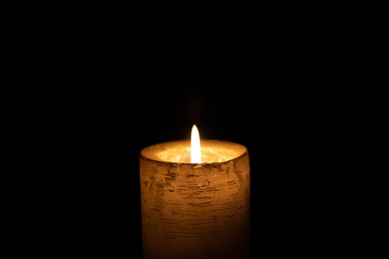 Free stock image of Isolated candle in the dark created by Mirko Fabian