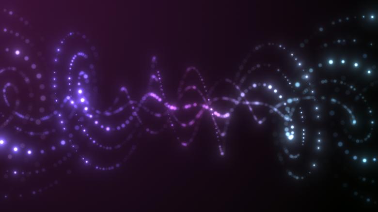 Free stock image of Abstract particle background created by Alen
