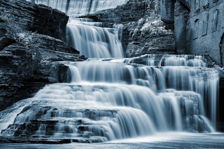 Free stock image of Wells Falls - Nuclear Winter created by Nicolas Raymond