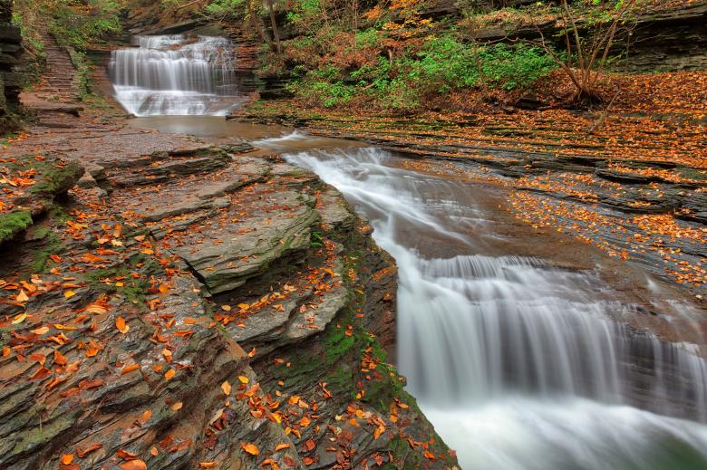 Free stock image of Autumn Buttermilk Gorge Falls created by Nicolas Raymond