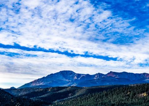 Purple mountains 