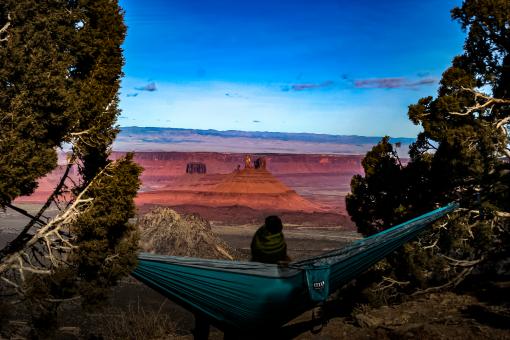 Hammock with a view  - Free Stock Photo