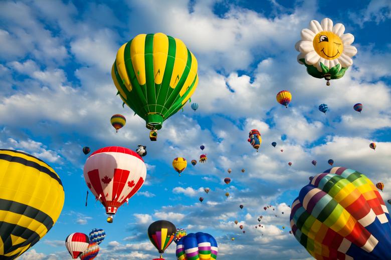 Free stock image of Happy Air Balloons created by Nicolas Raymond