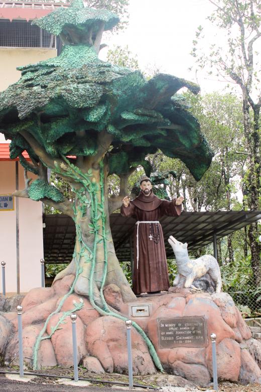 Free stock image of Saint statue in Pattumala created by Tona sam