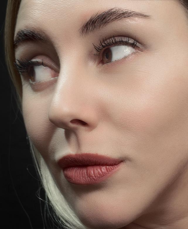 Free stock image of Female Face created by Alexander Krivitskiy