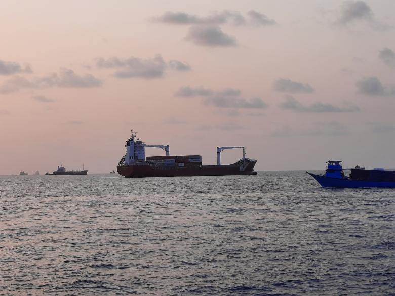 Free stock image of Sunset at Male Beach, Maldives created by KHAWAJA UMER FAROOQ