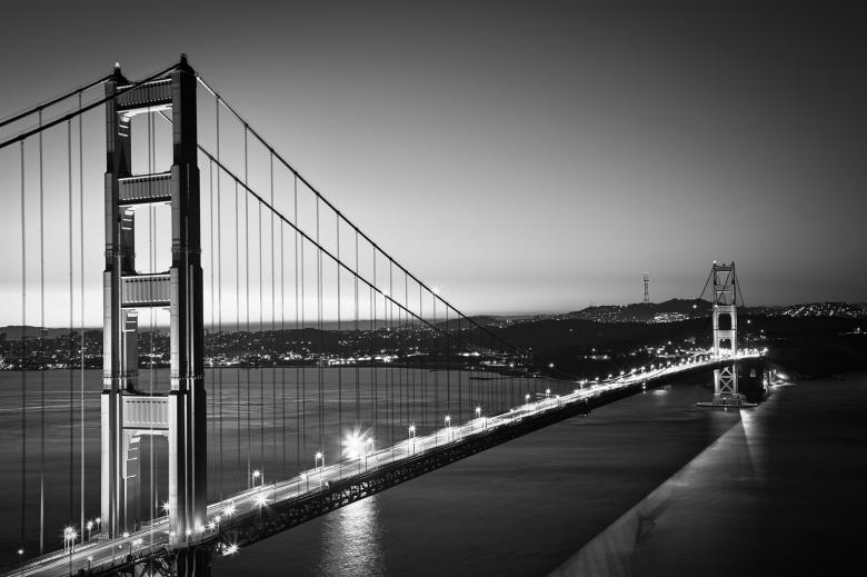 Free stock image of Silver Gate Bridge created by Nicolas Raymond