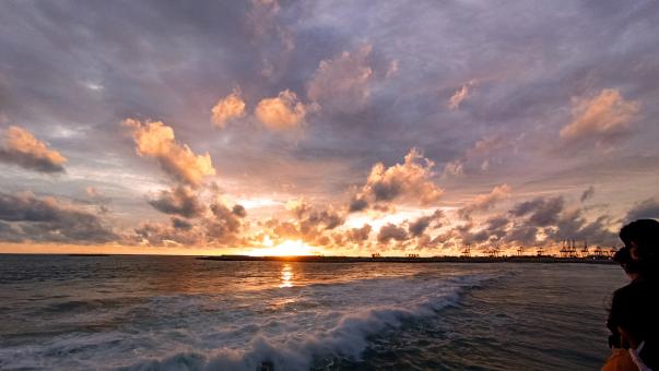 Galle Face Beach | Colombo | Sri Lanka - Free Stock Photo
