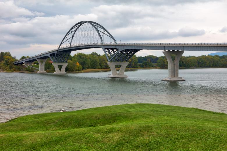 Free stock image of Lake Champlain Bridge created by Nicolas Raymond