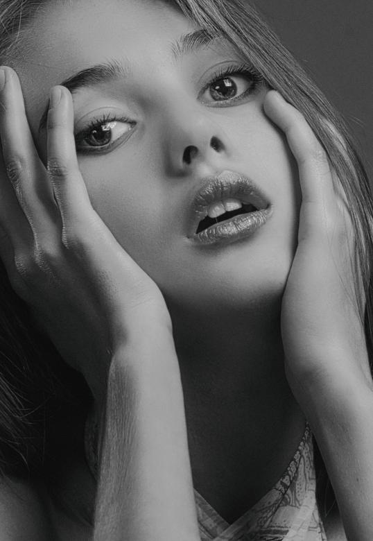 Free stock image of Surprised woman created by Alexander Krivitskiy