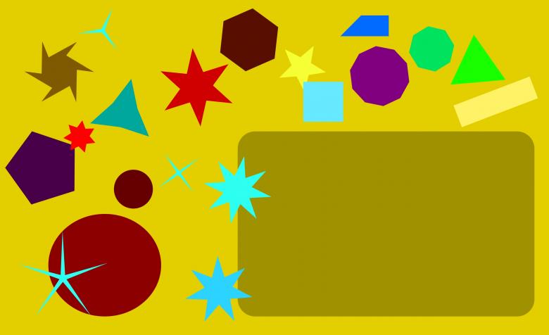 Free stock image of Vector shapes background created by tupac doenx