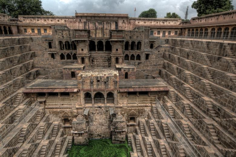 Free stock image of Chand Baori stepwell created by Oleg  Ы