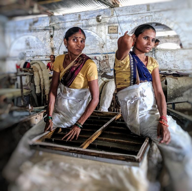 Free stock image of Paper factory workers created by Oleg  Ы
