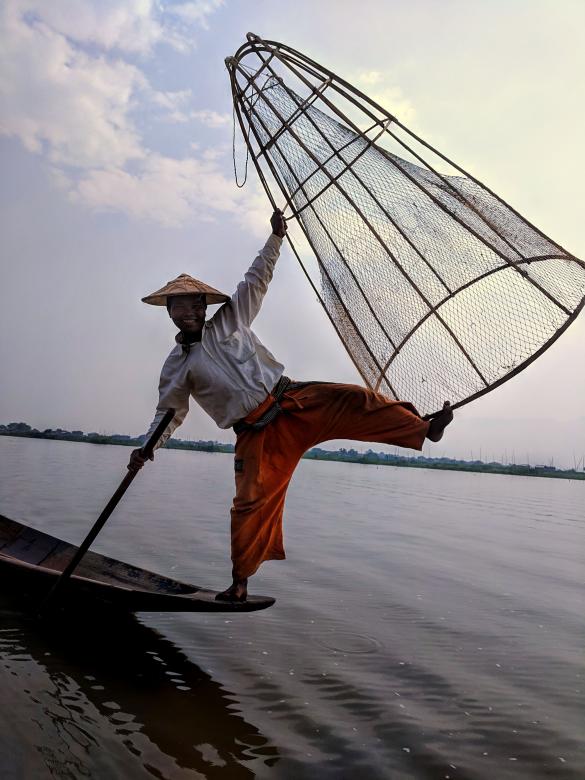 Free stock image of Fisherman created by Oleg  Ы