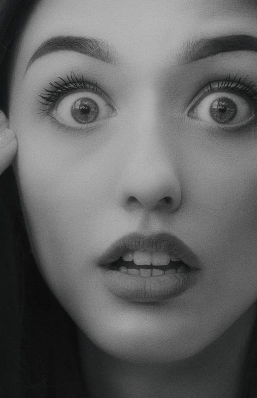 Free stock image of Surprised woman created by Alexander Krivitskiy