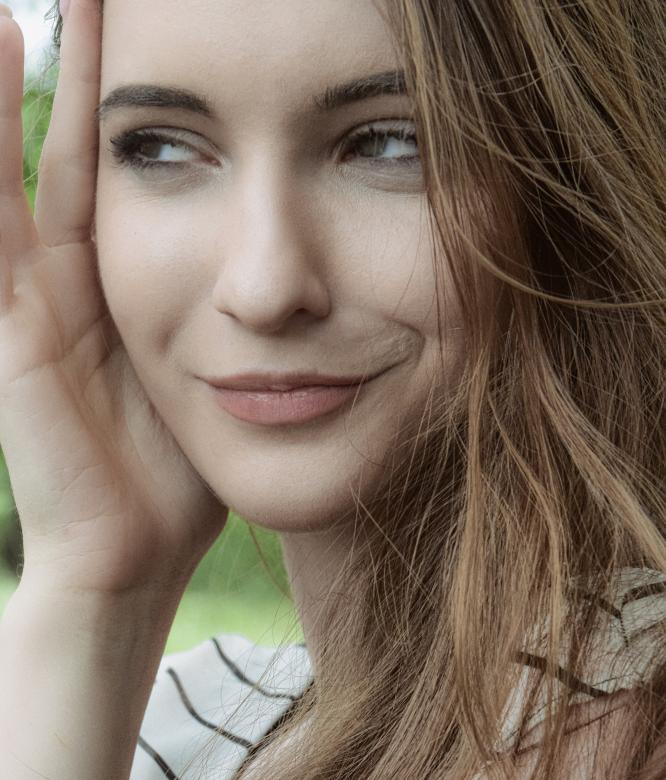 Free stock image of Smiling woman created by Alexander Krivitskiy