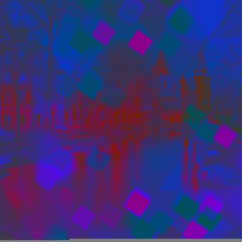 Blue and Modern Cd Album cover art - Free Stock Photo