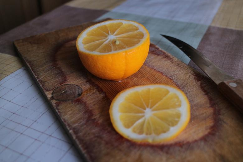 Free stock image of Slice of lemon created by Alexander Shunko
