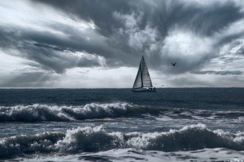 Free stock image of Sailing the ocean created by Oleg  Ы