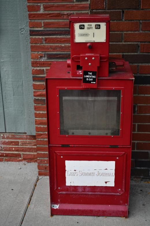 Free stock image of Newspaper Stand created by Ashten Clark PETERS