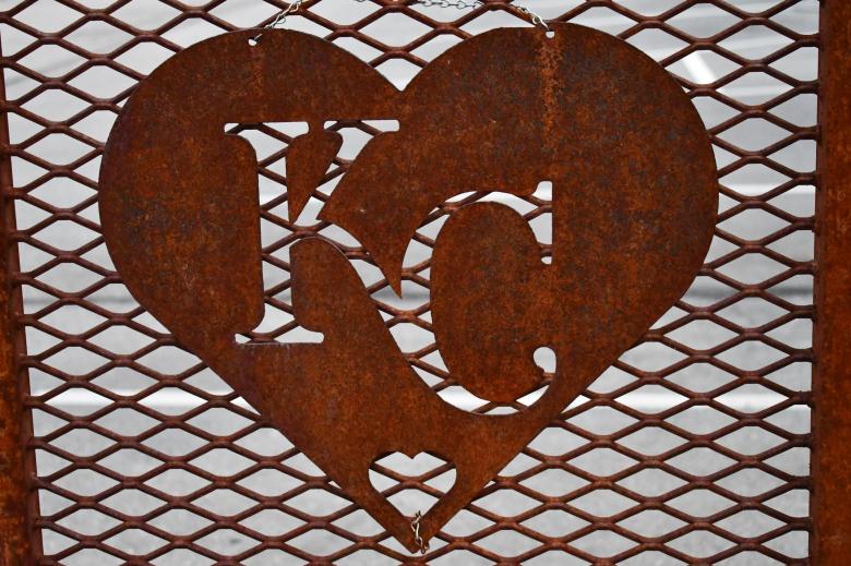 Free stock image of KC Heart Metal Work created by Ashten Clark PETERS