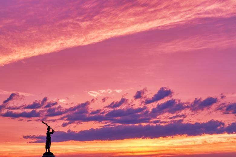 Free stock image of Glorious Gettysburg Sunset created by Nicolas Raymond