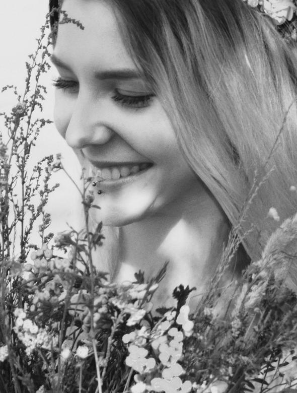 Free stock image of Smiling woman created by Alexander Krivitskiy