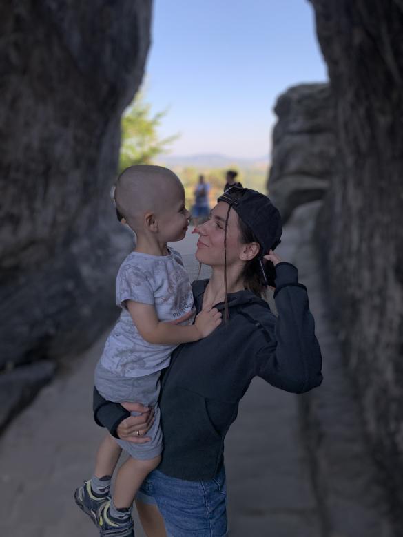 Free stock image of mom and son created by Iryna Belianinava