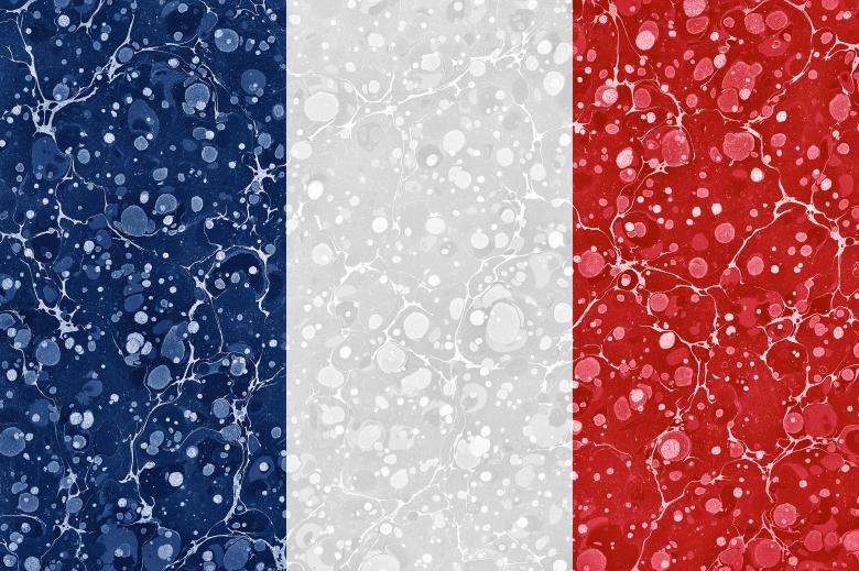 Free stock image of Marbled Flag - France created by Nicolas Raymond