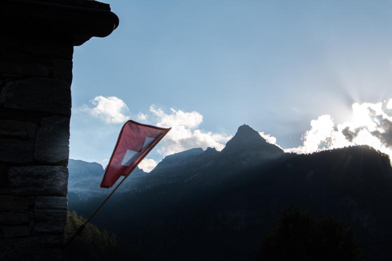 Free stock image of Flag with a view created by Janis Urtans