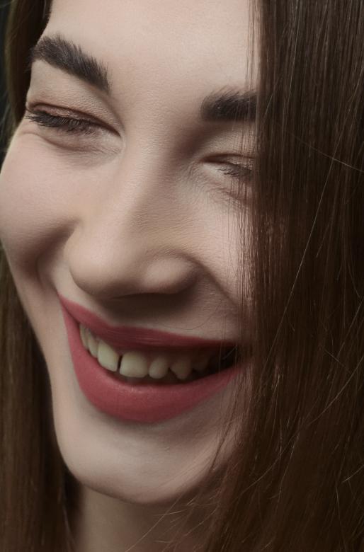 Free stock image of Laughing woman created by Alexander Krivitskiy