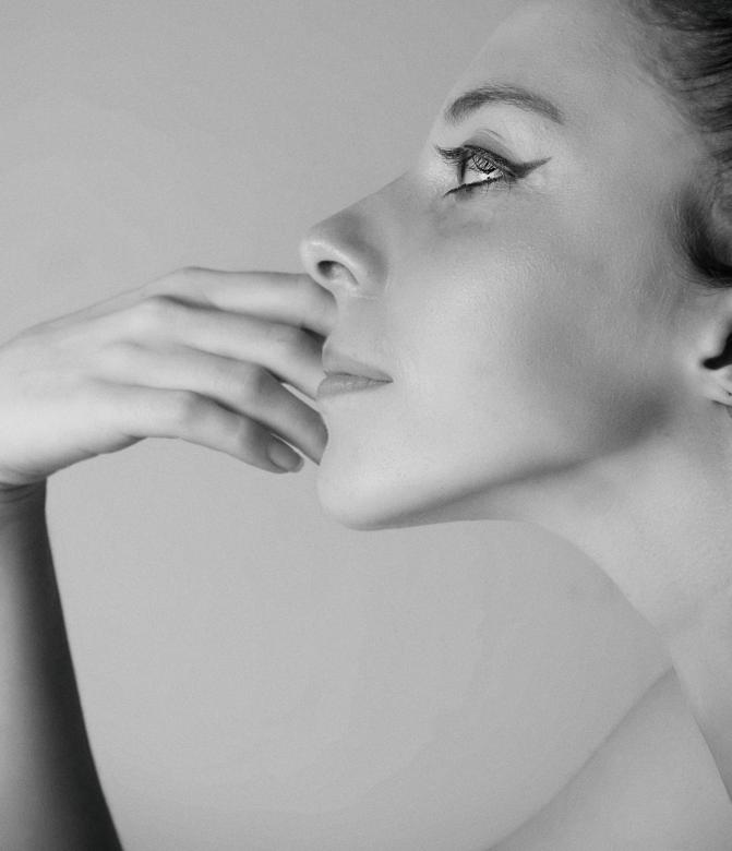 Free stock image of Female profile created by Alexander Krivitskiy